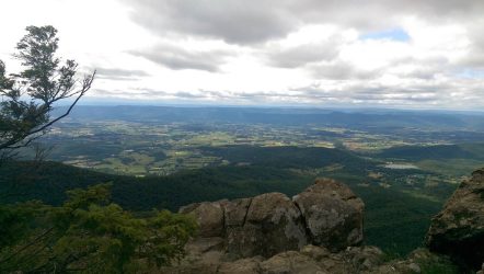 A scenic view of the Appalachian Trail