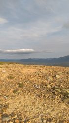 The baren landscape in the White Mountains of New England