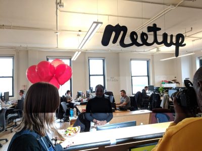 The Meetup HQ Conference, where Meetup organizers from all over the world were brought to NYC to celebrate their success, network, and provide feedback.