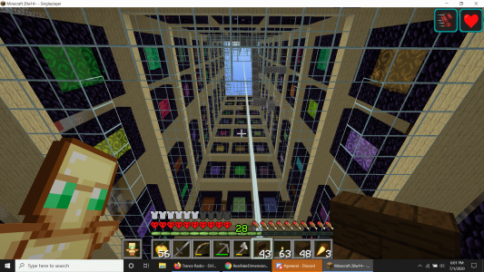 Alan's 2nd base after dying in his original base, the new base was specifically designed to support over 500 different dimension portals and was constructed out of a Woodland Mansion near spawn.